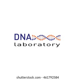 DNA laboratory logo