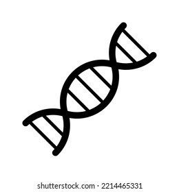 Dna Line Icon color editable