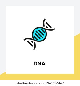 DNA LINE ICON SET
