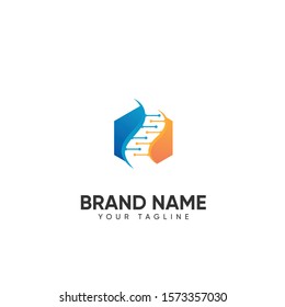 DNA Logo Design Template For Healthy Company
