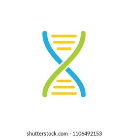 Dna Logo Icon Design