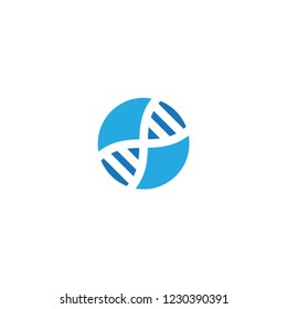 DNA logo or icon template
