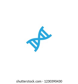 DNA logo or icon template