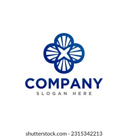 dna logo icon and vector
