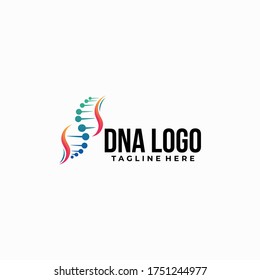 dna logo icon vector isolated