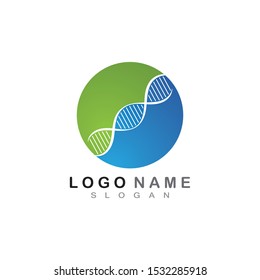DNA logo and symbol template icon
