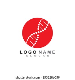 DNA logo and symbol template icon