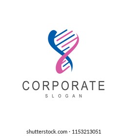 DNA Logo Template