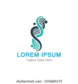 DNA Logo Template Design Vector, Emblem, Design Concept, Creative icon