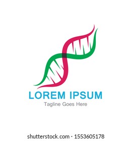 DNA Logo Template Design Vector, Emblem, Design Concept, Creative icon
