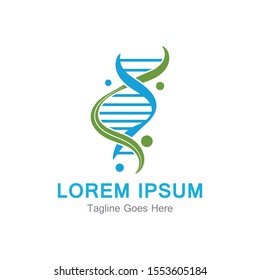 DNA Logo Template Design Vector, Emblem, Design Concept, Creative icon