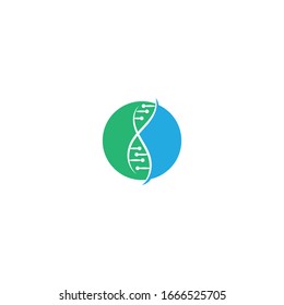 DNA Logo Template vector symbol nature