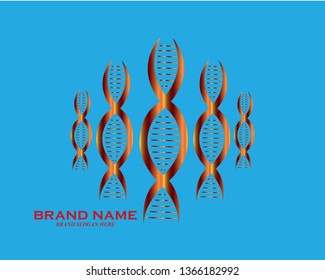 DNA logo - Vector
