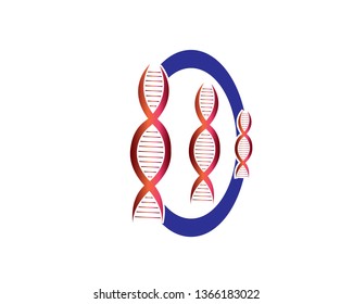 DNA logo - Vector
