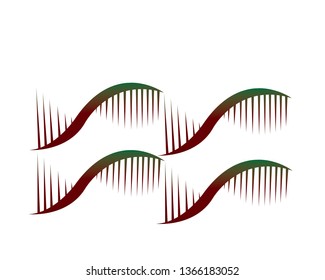 DNA logo - Vector

