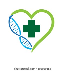 dna love logo