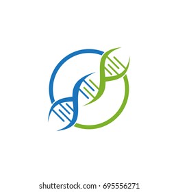DNA Medical logo template