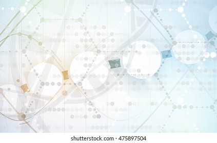 dna and medical and technology background. futuristic molecule structure presentation. for business solution. are designed to provide a great process.