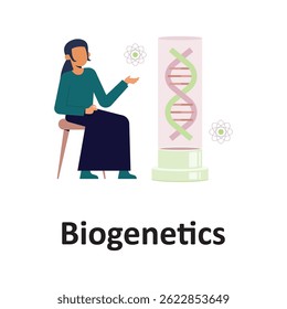 Dna modification Vector illustration which can easily modify or edit which can easily modify or edit

