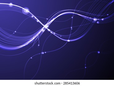 DNA molecular background. Vector illustration.
