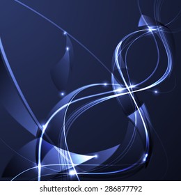 DNA molecular background. Vector illustration.