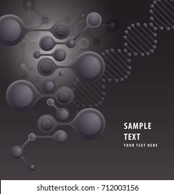 DNA  Molecular Vector medicine, science, technology, chemistry