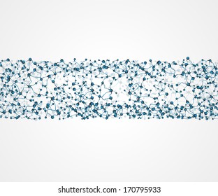 dna molecule, abstract background 