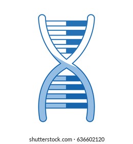 dna molecule chromosome biology genetic shadow
