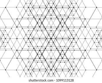 DNA Molecule Fractal Network Structure Kaleidoscope 22. Abstract DNA string network connection, from the simple to the complicated shape. Technology and Connectivity Concept.