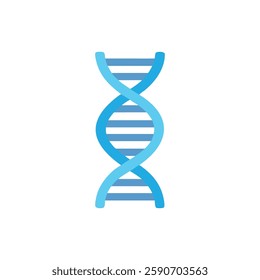 DNA Molecule Icon for Genetics Education