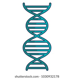 dna molecule isolated icon