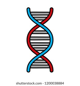 dna molecule isolated icon