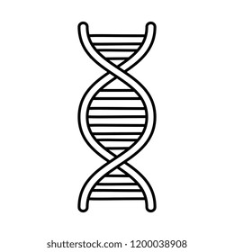 dna molecule isolated icon