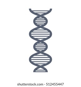 dna molecule isolated icon