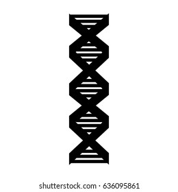 dna molecule isolated icon