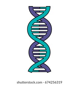 dna molecule isolated icon