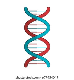 dna molecule isolated icon