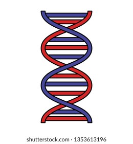 dna molecule science icon