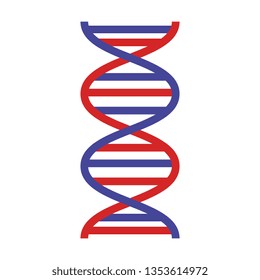 dna molecule science icon