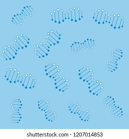 dna molecule scientific medical pattern