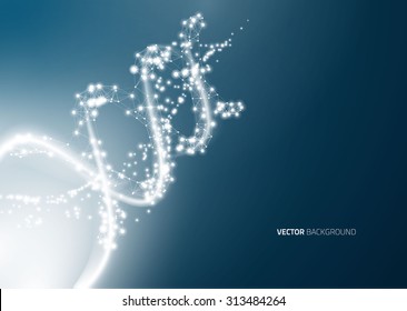 DNA molecule structure background. 