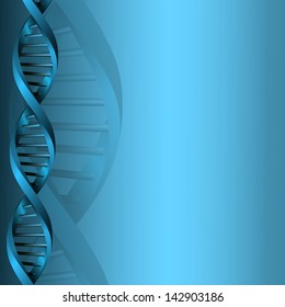 DNA molecule structure background. eps10 vector illustration