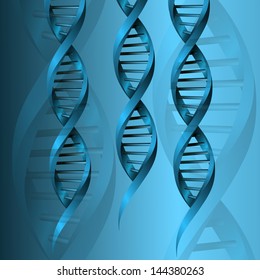 DNA molecule structure background. eps10 vector illustration