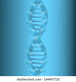 DNA molecule structure background. eps10 vector illustration