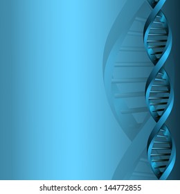 DNA molecule structure background. eps10 vector illustration