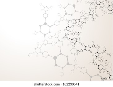 DNA molecule structure background. eps10 vector illustration 