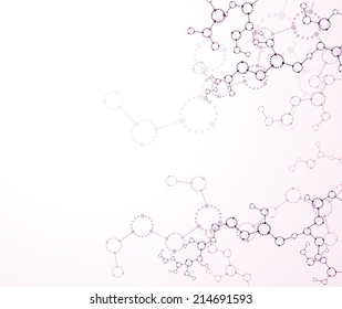 DNA molecule structure background. eps10 vector illustration 