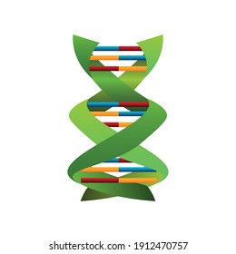 dna molecule structure connections medicine genetic vector illustration