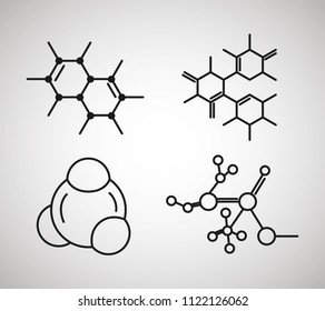dna molecule structure set