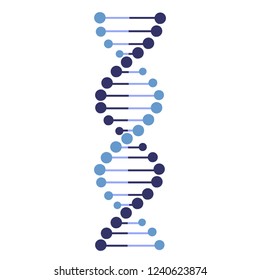 DNA molecule vector illustration